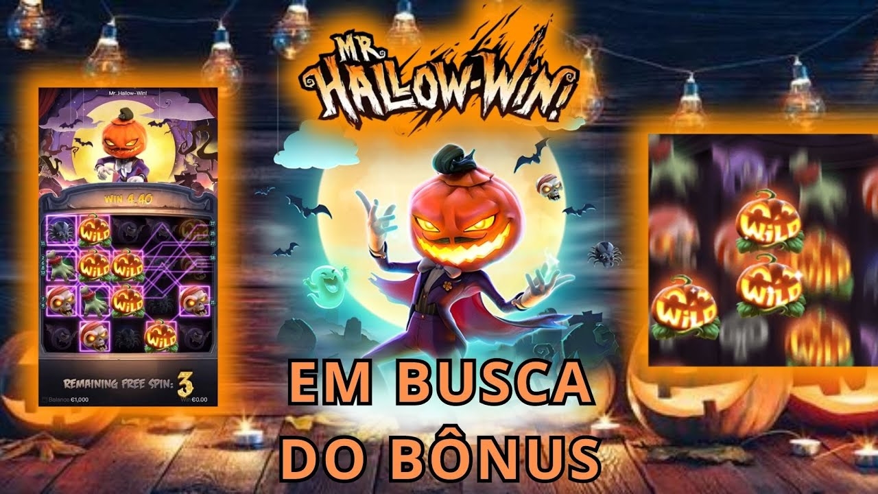 Mr. Hallow-Win, PG Slots, caça-níqueis online, diversão, prêmios.